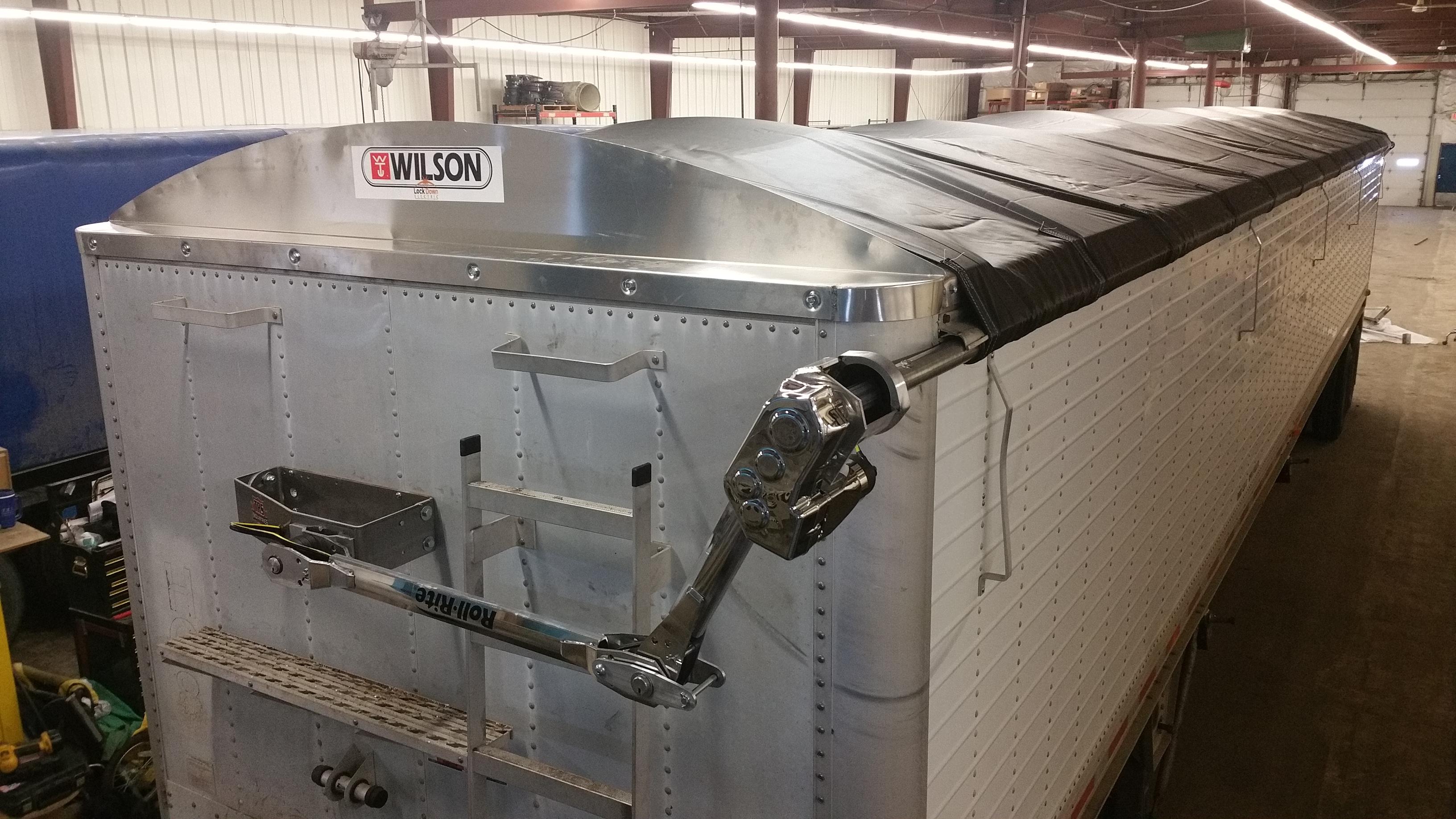 Roll Rite 550gtx Grain Trailers Tarp Stretcher Electric Roll